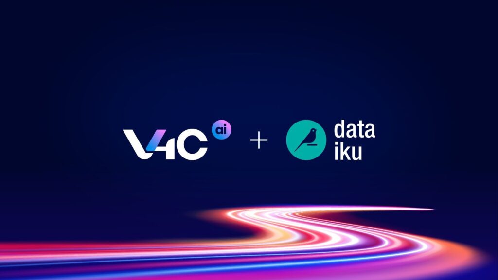 Dataiku v4c.ai Strategic Partnership Announcement